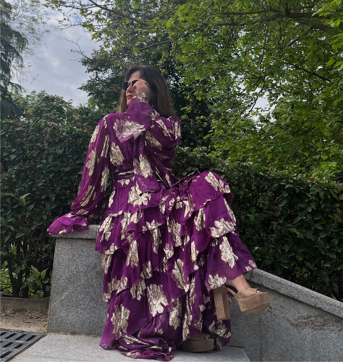 Vestido Real Morado