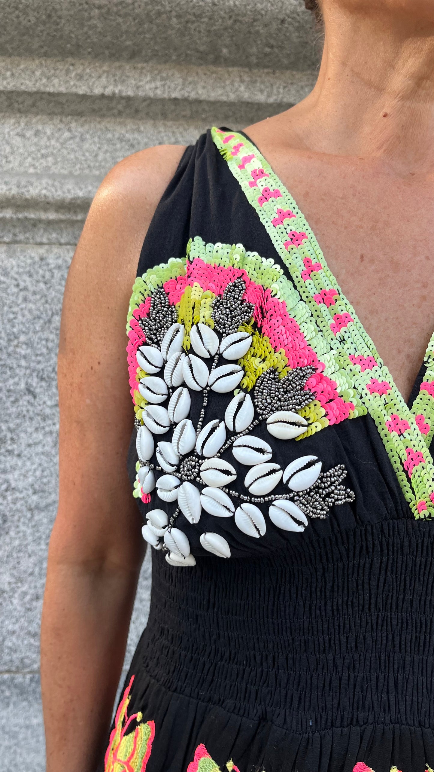 Vestido Conchas