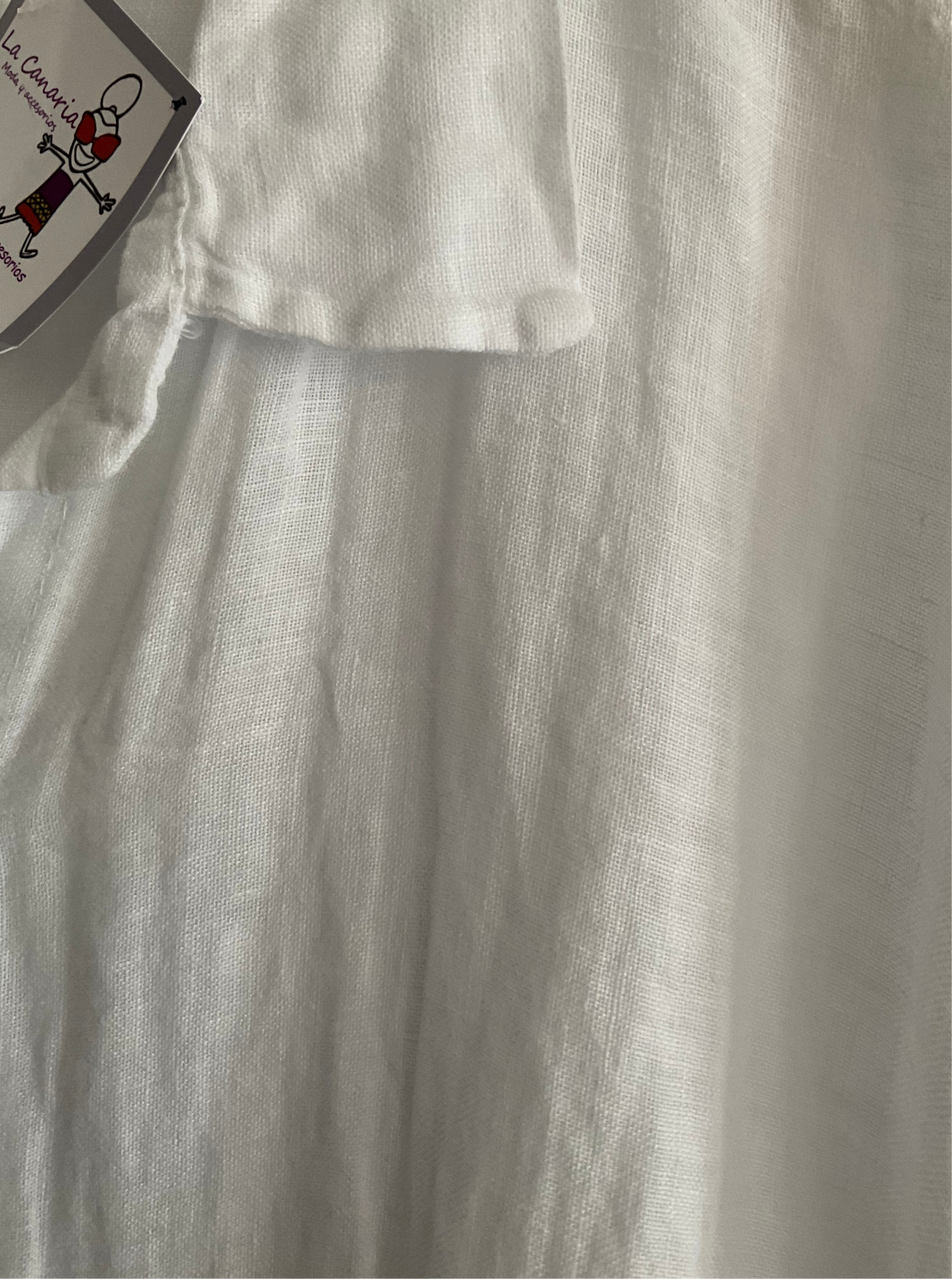 Maxi camisa de lino