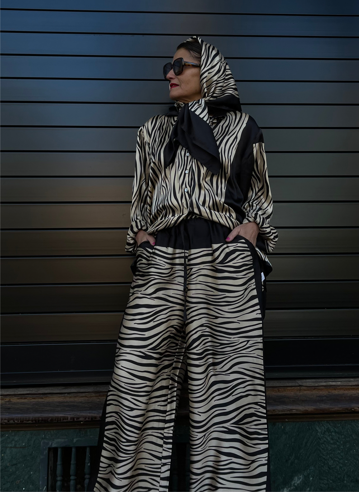 Cebra total look 3 piezas