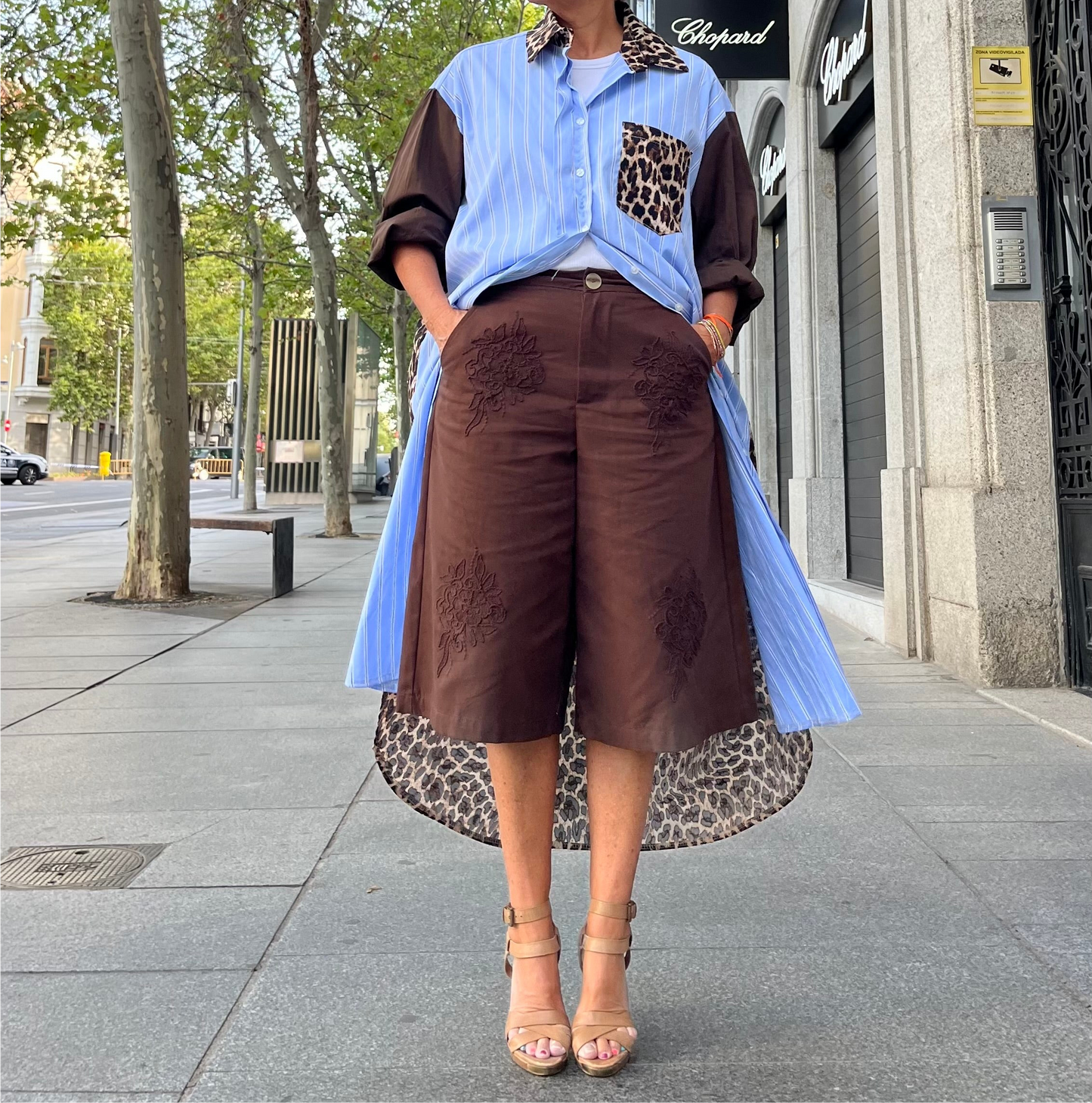 Camisa Maxi Leopard Urban