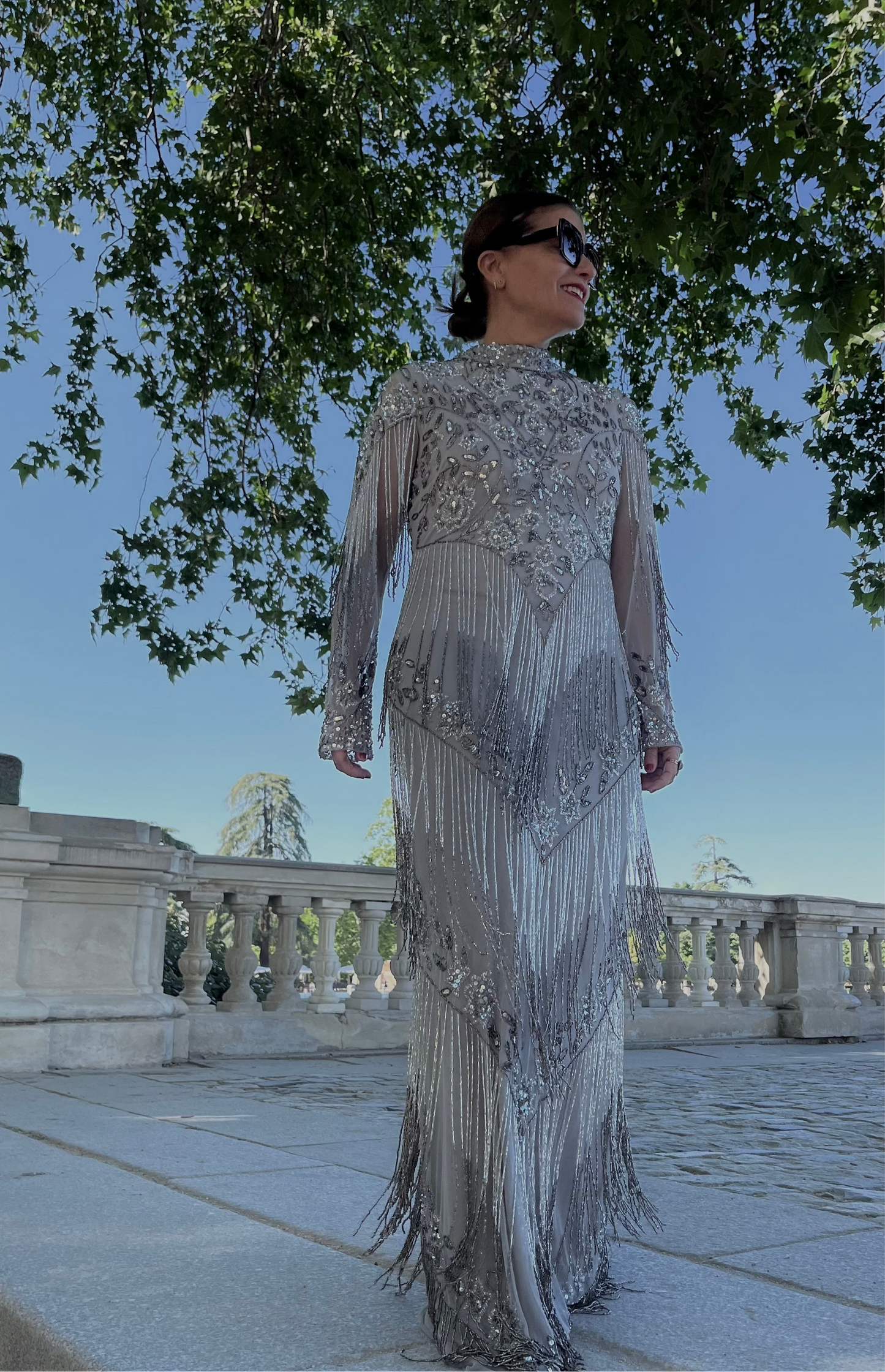 Vestido Plata