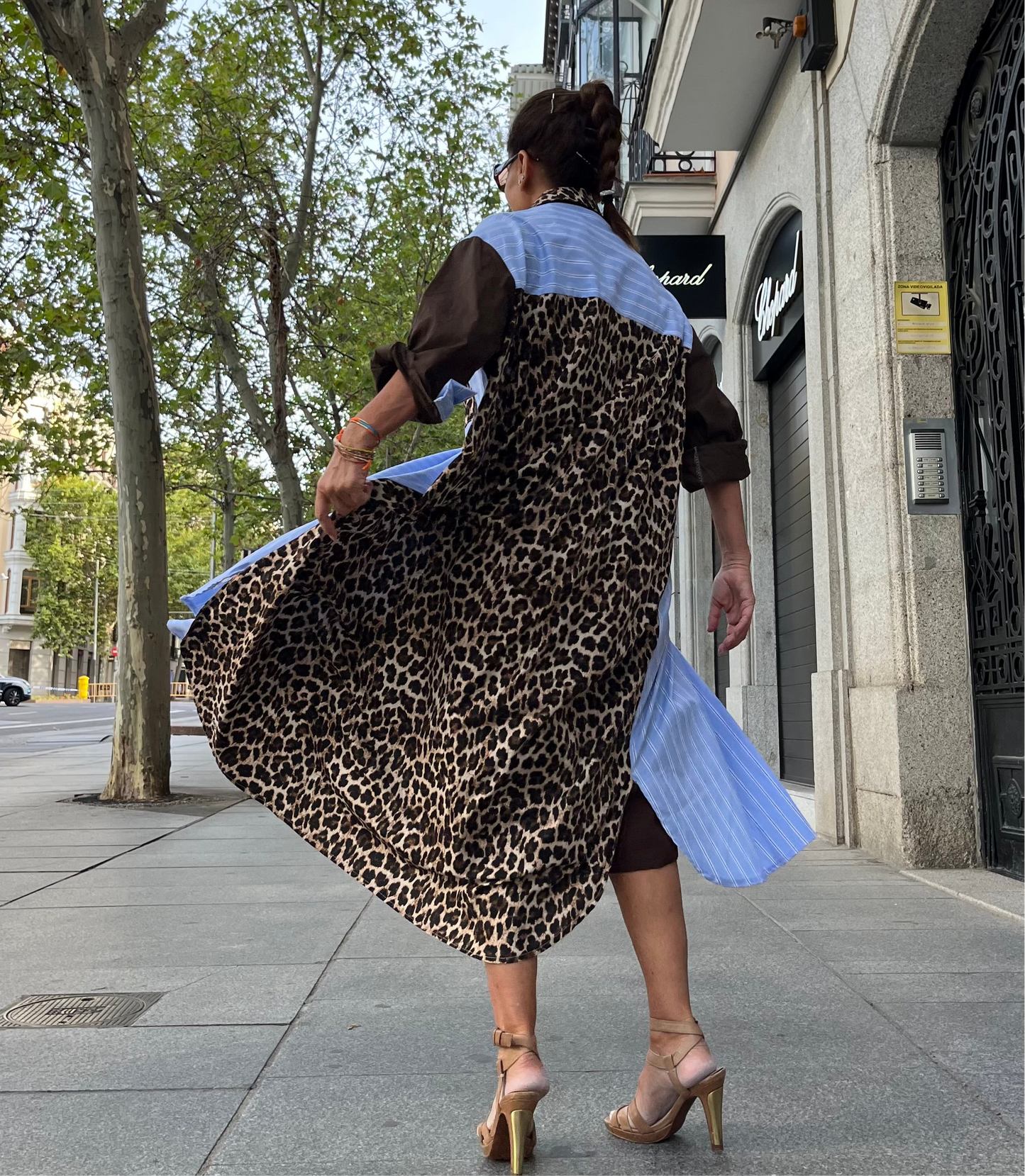 Camisa Maxi Leopard Urban