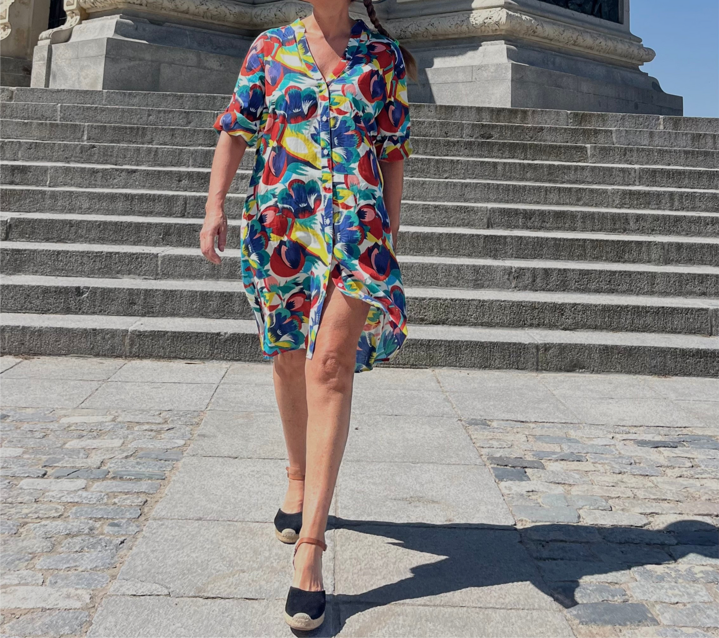 Camisa multicolor