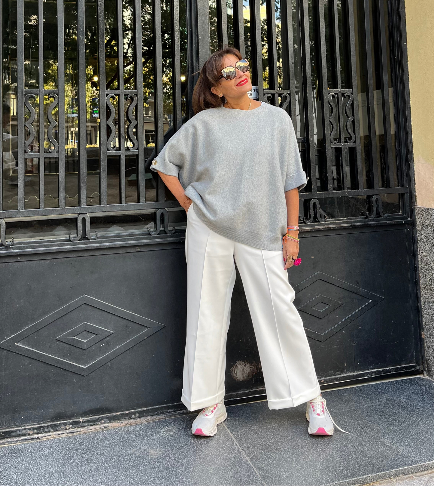 Jersey Marsella / Crudo / Blanco / Gris / Teja