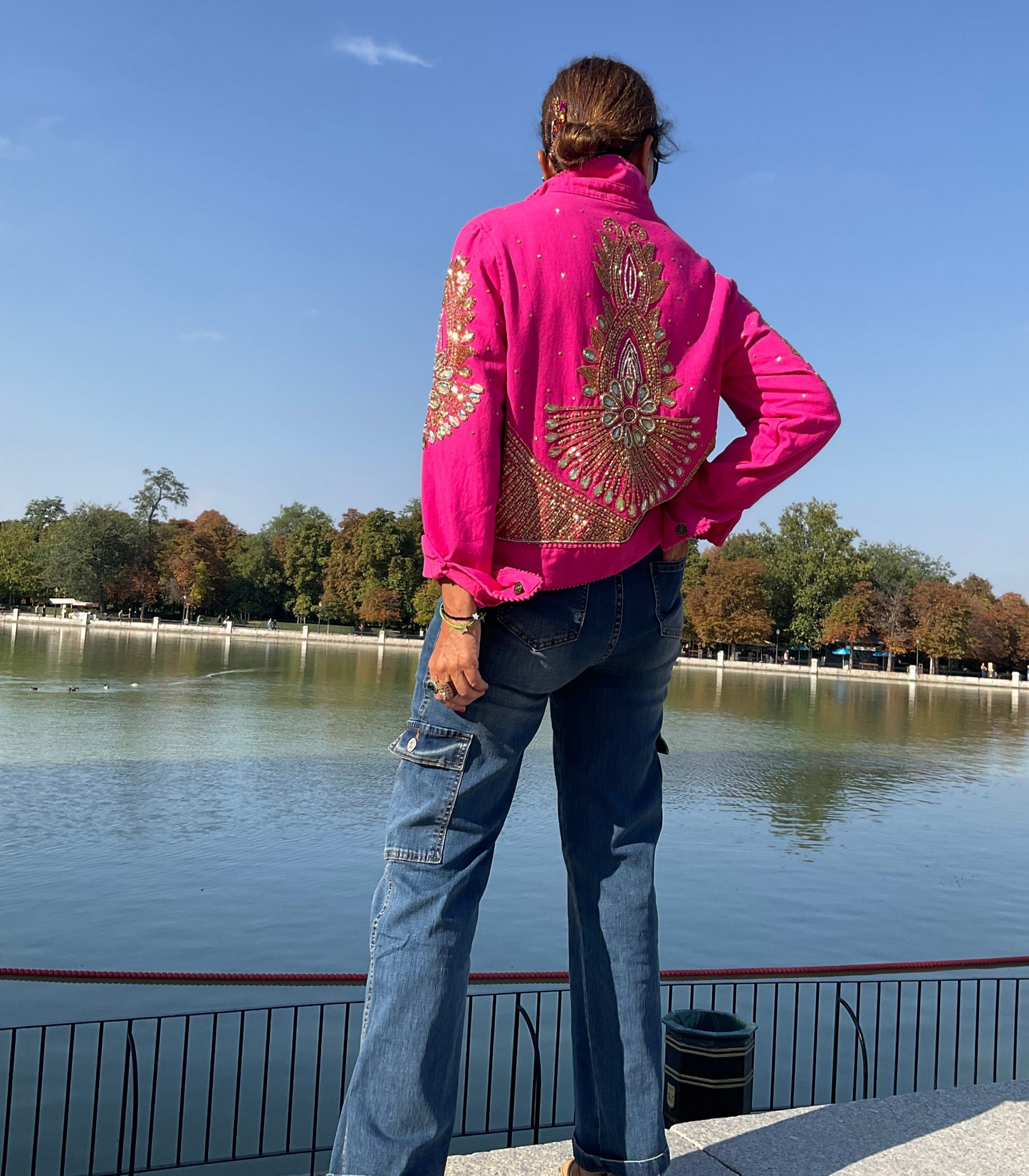 Cazadora barbie joya