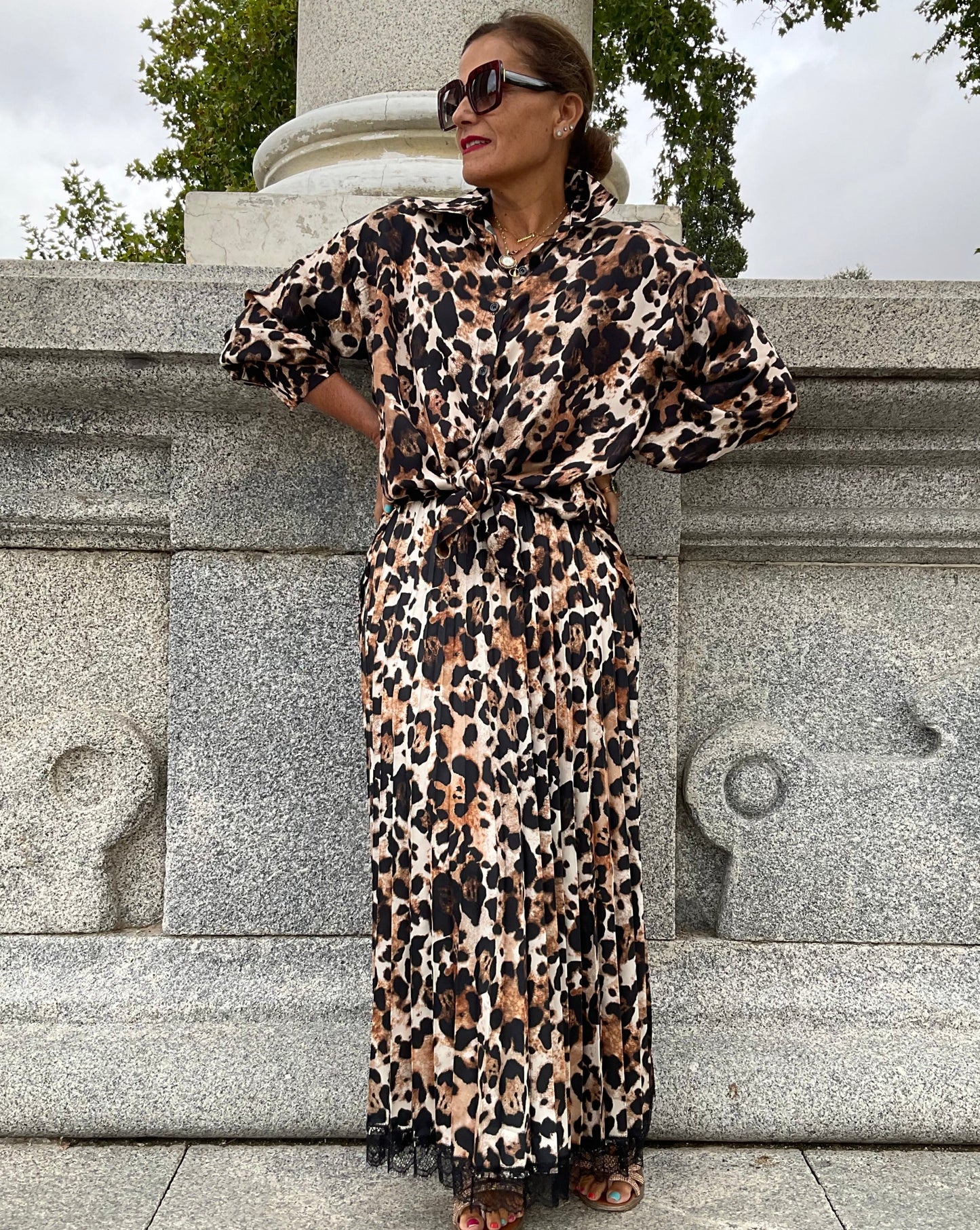 Total look animal print
