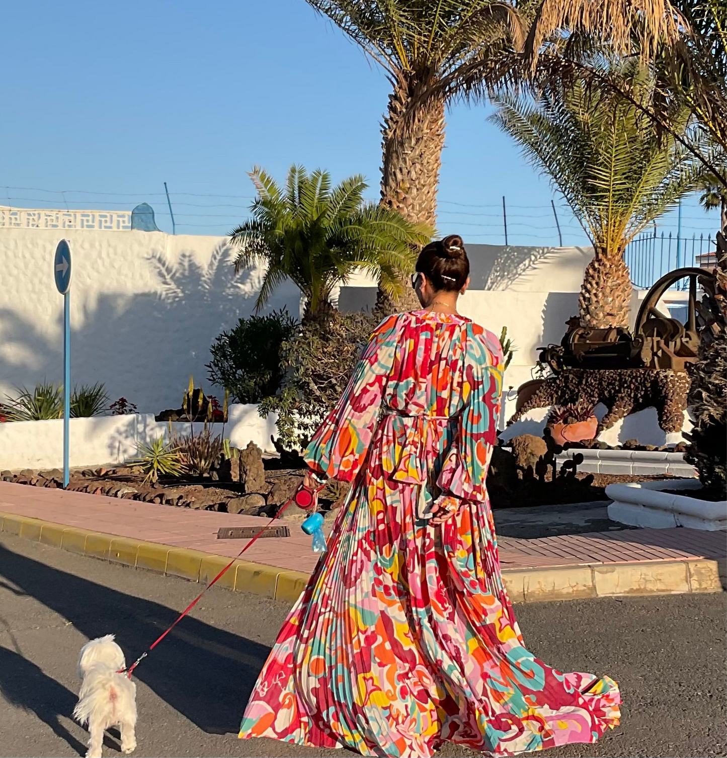 Vestido multicolor