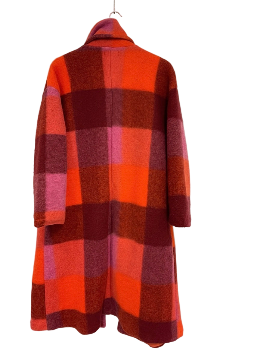 Abrigo de lana Fuego