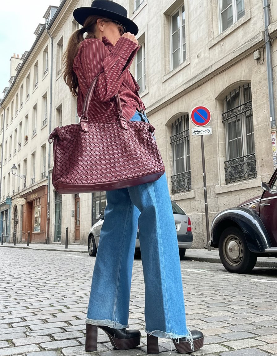 Bolso Todoterreno Burdeos