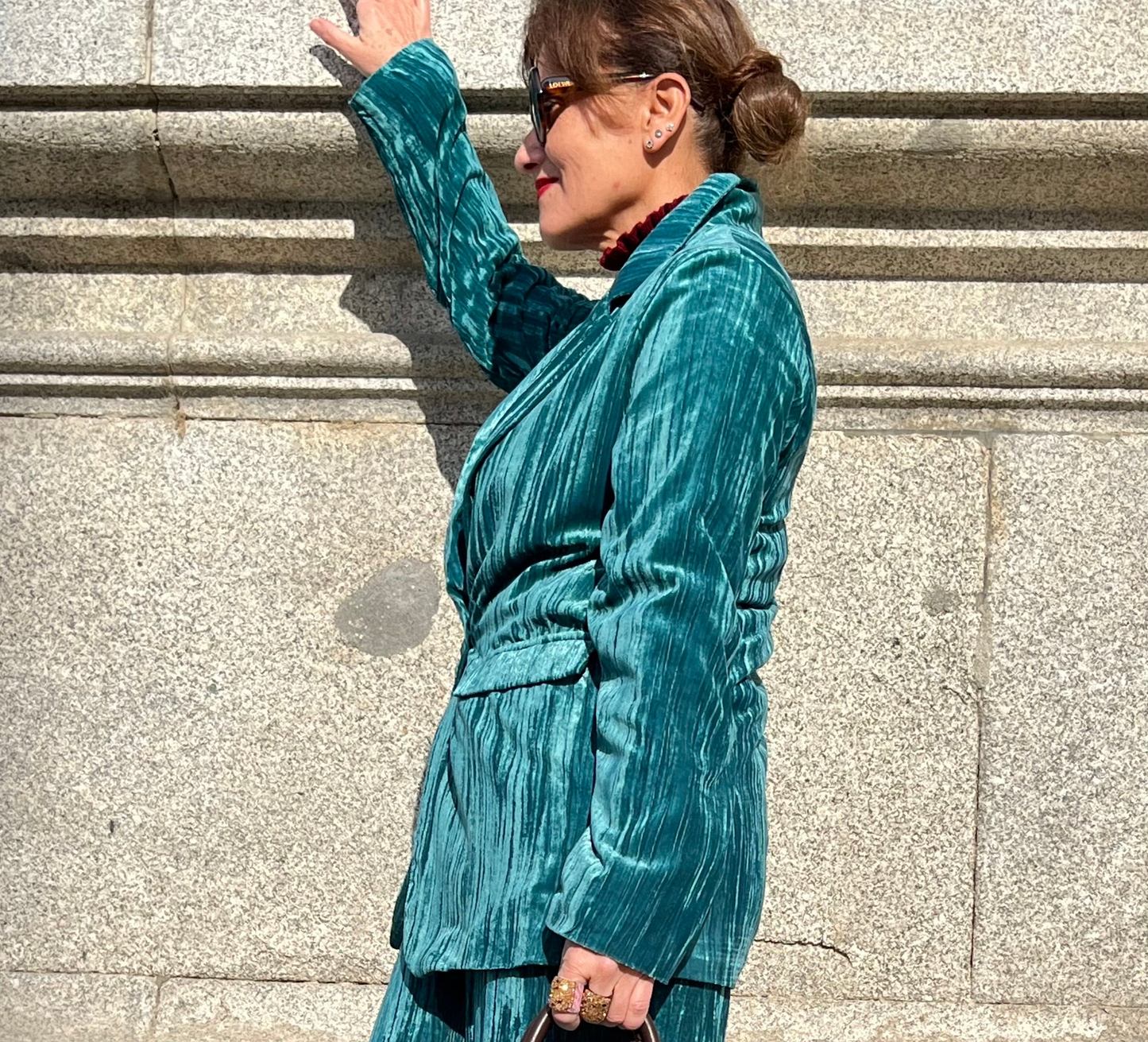 Americana de terciopelo