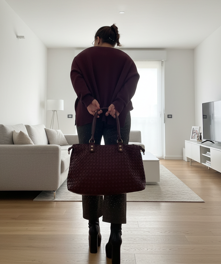 Bolso Todoterreno Burdeos