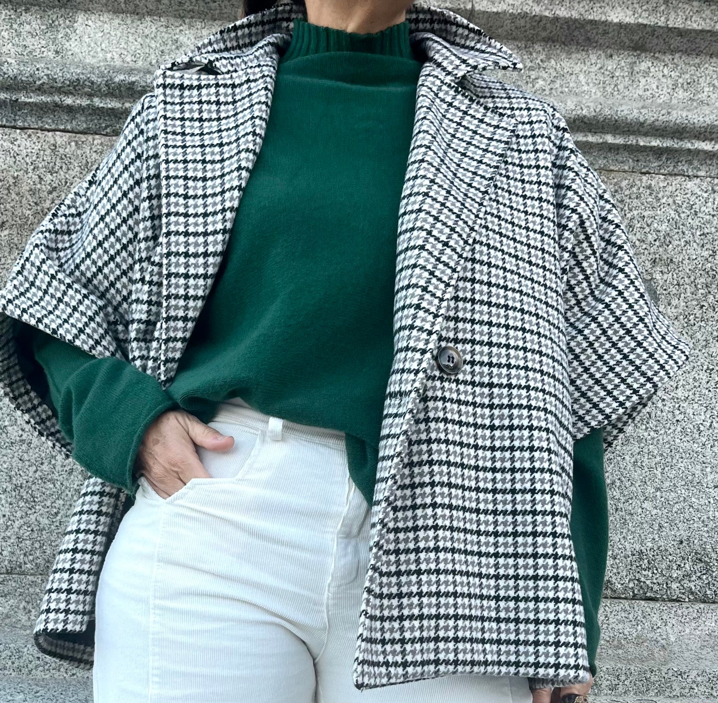 Jersey punto verde botella / Verde oliva / Azul marino / Marrón chocolate / Burdeos