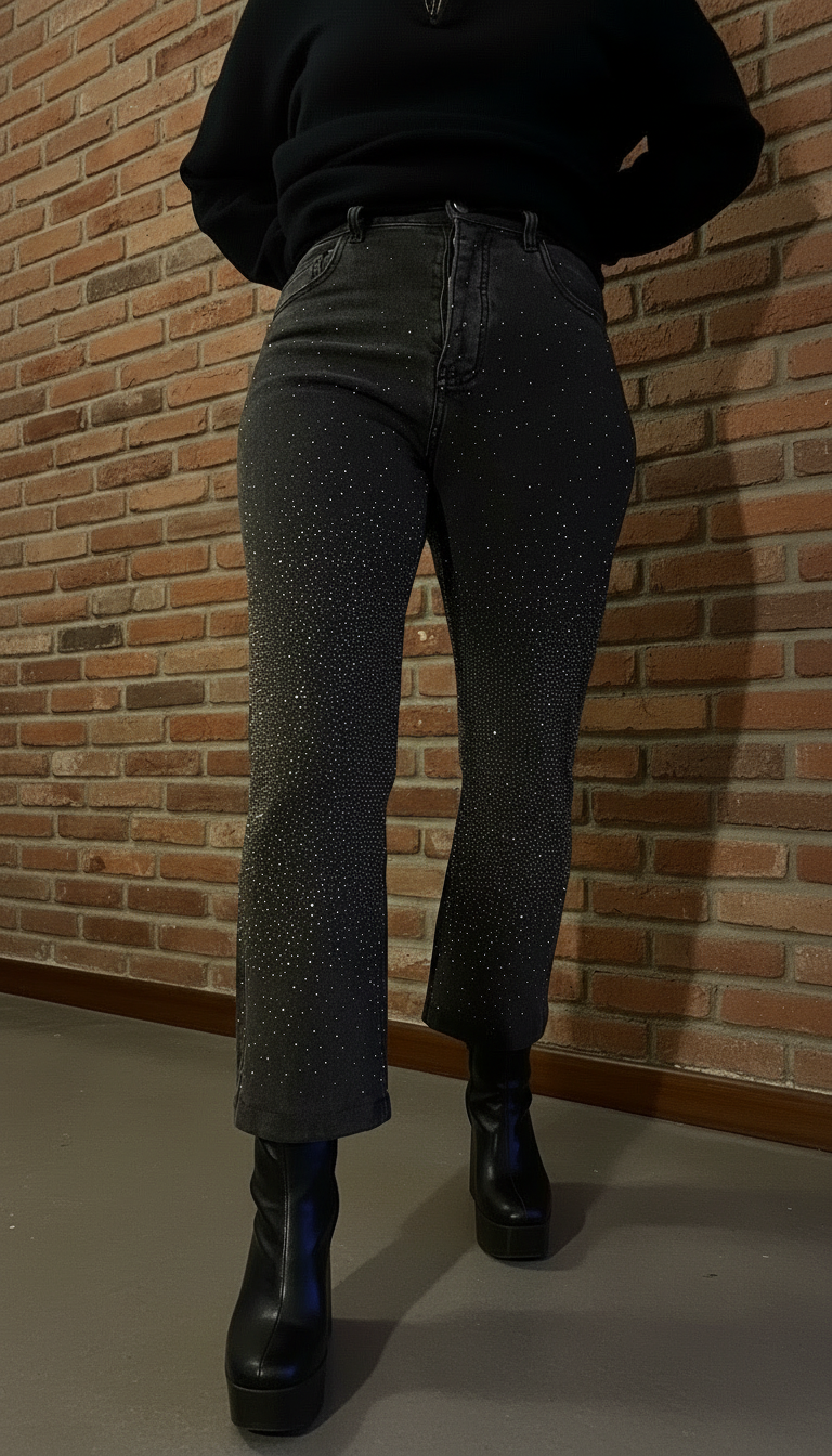 Pantalón brilli marrón