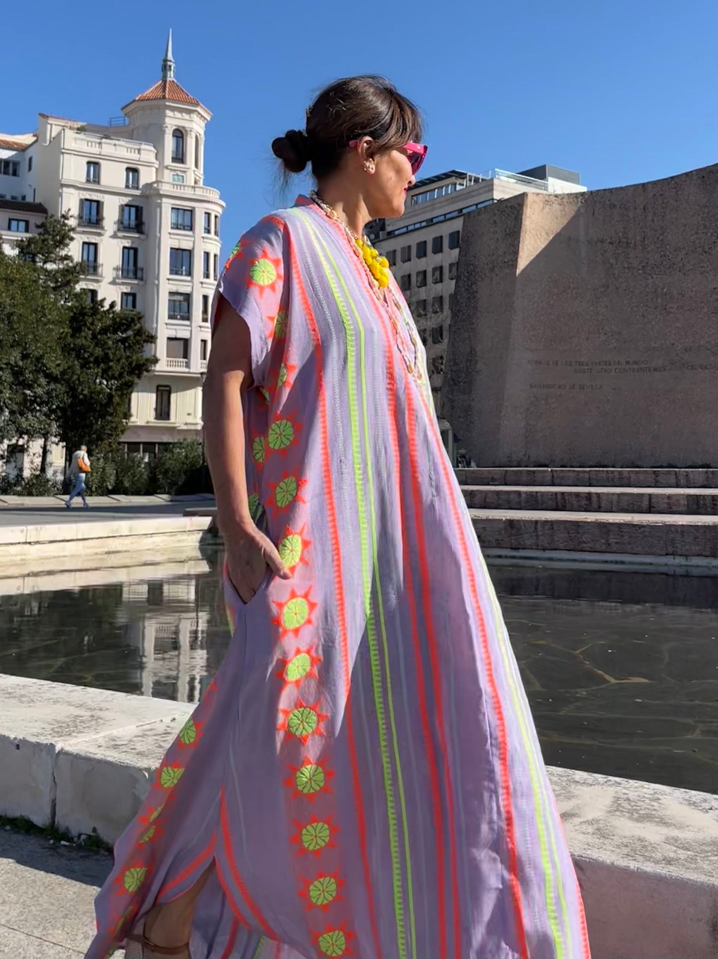 Vestido Túnica Flúor
