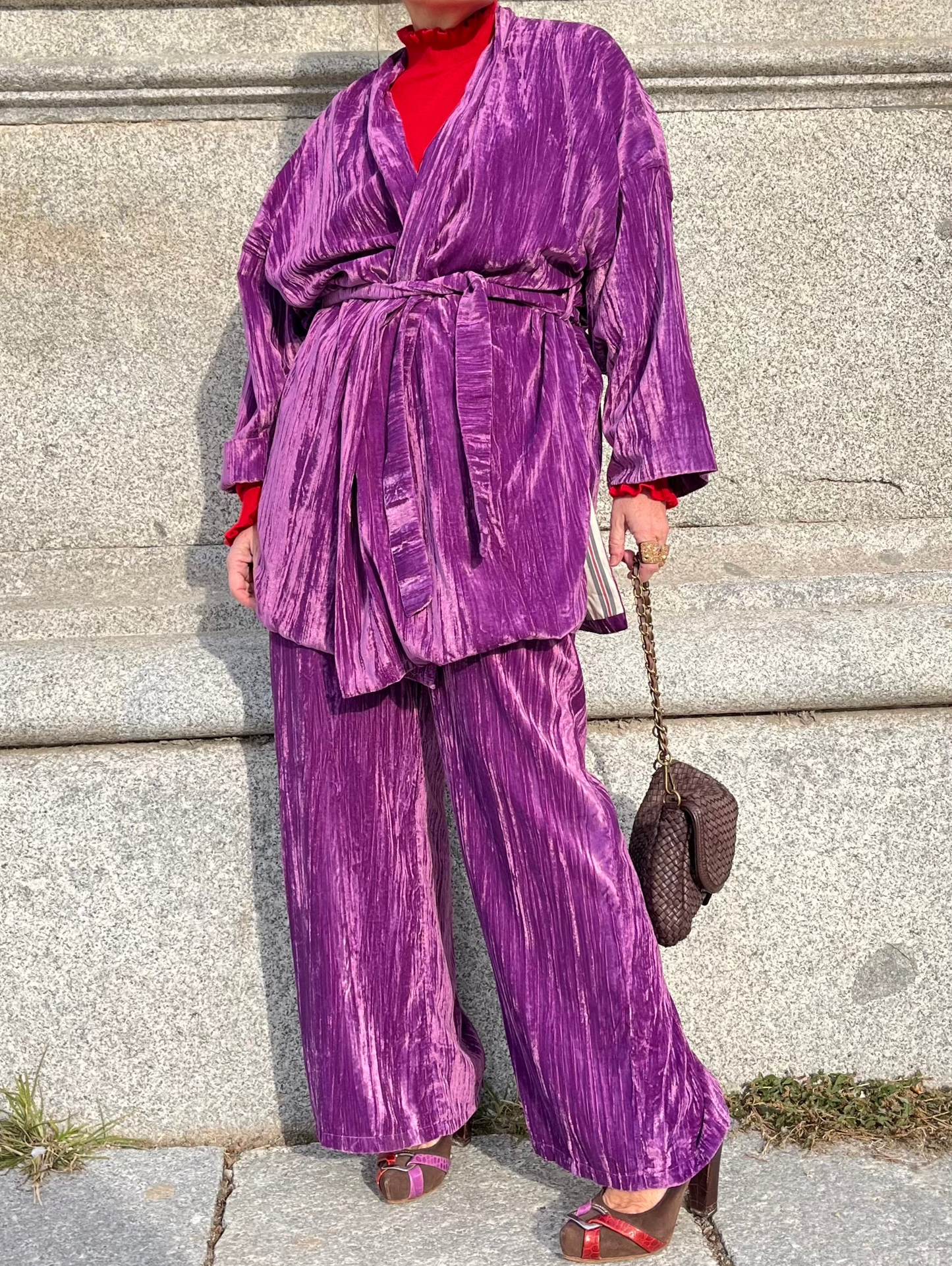 Pantalón Terciopelo Morado