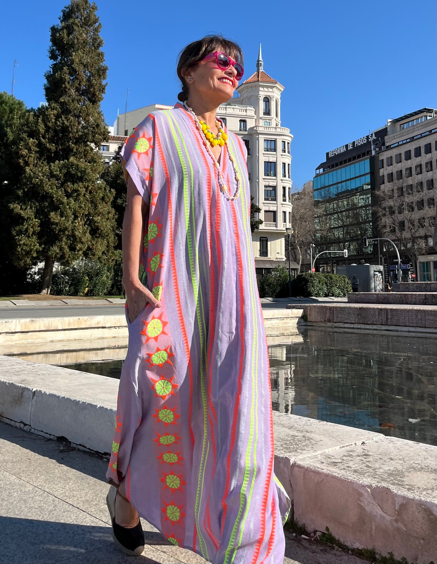Vestido Túnica Flúor