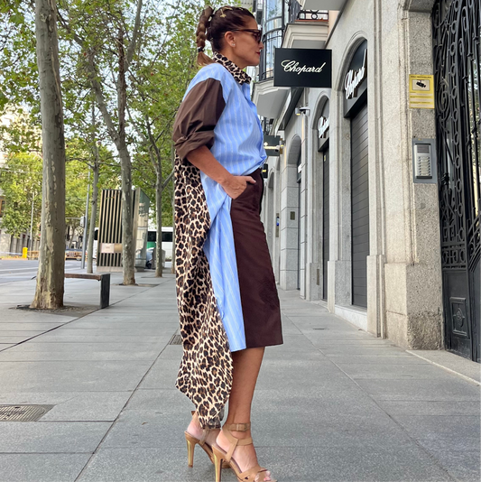 Camisa Maxi Leopard Urban