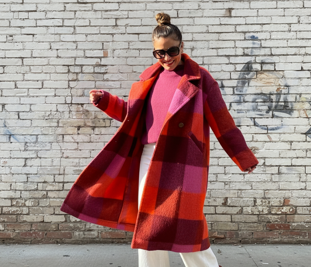 Abrigo de lana Fuego