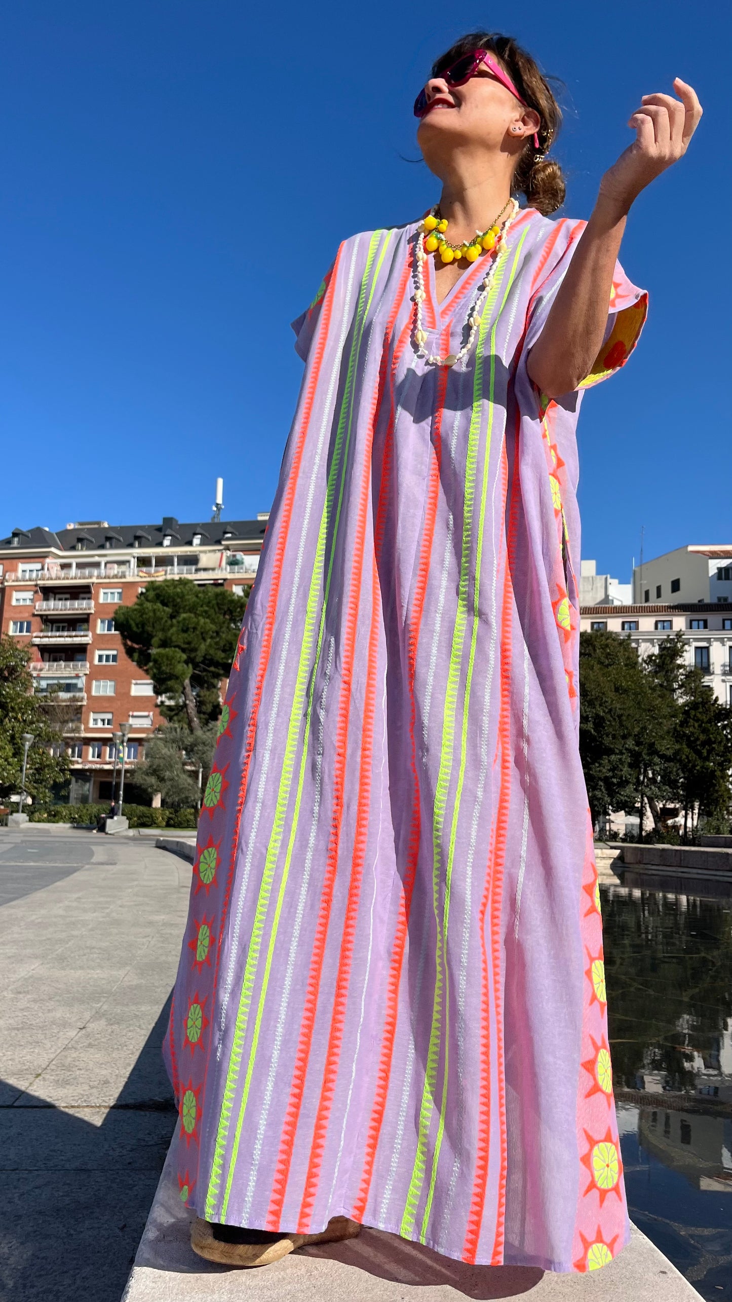 Vestido Túnica Flúor