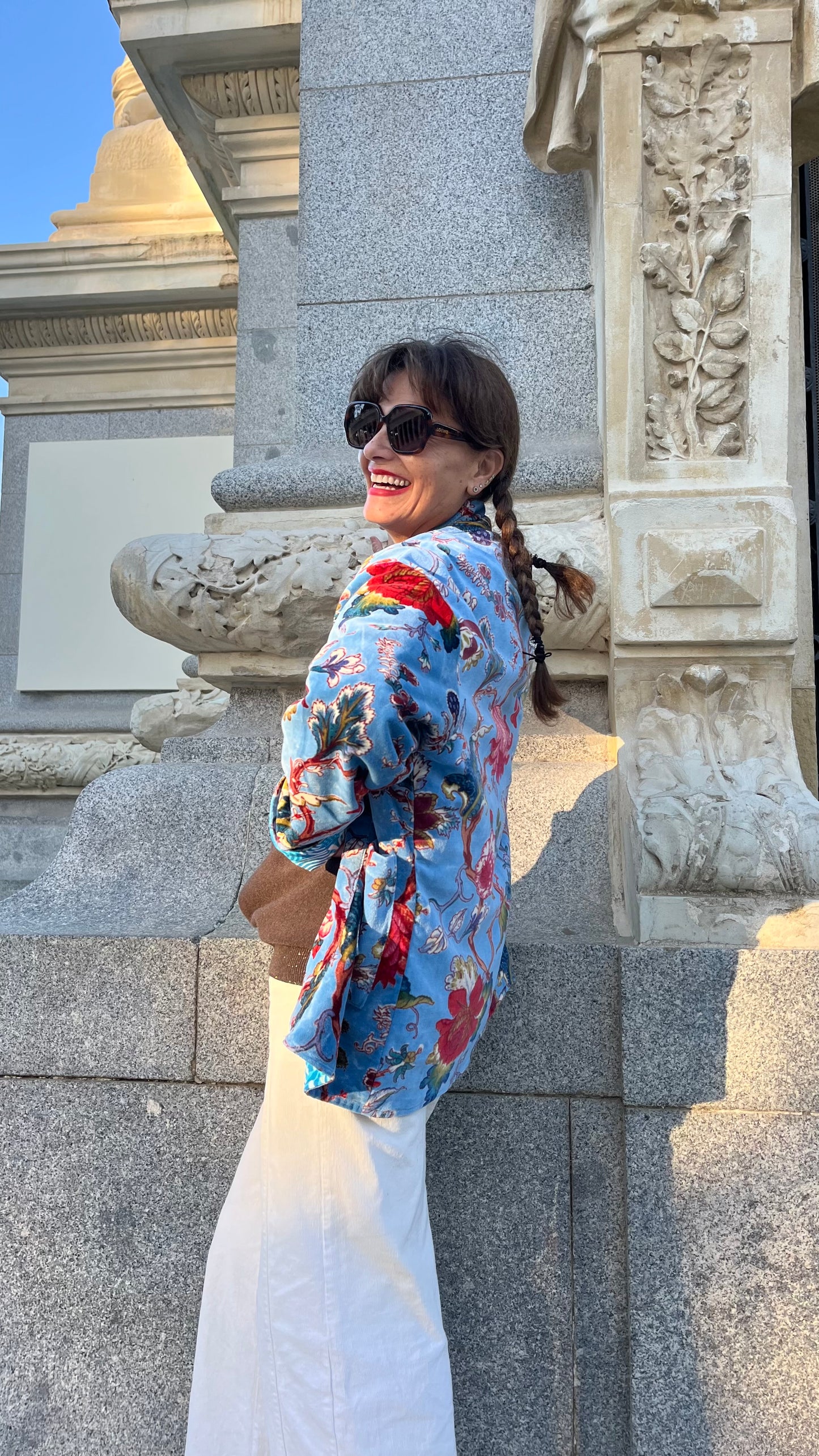 Chaqueta Reversible Azul Florencia