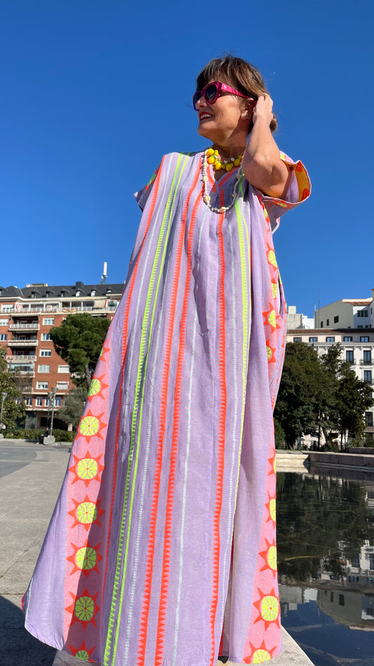 Vestido Túnica Flúor