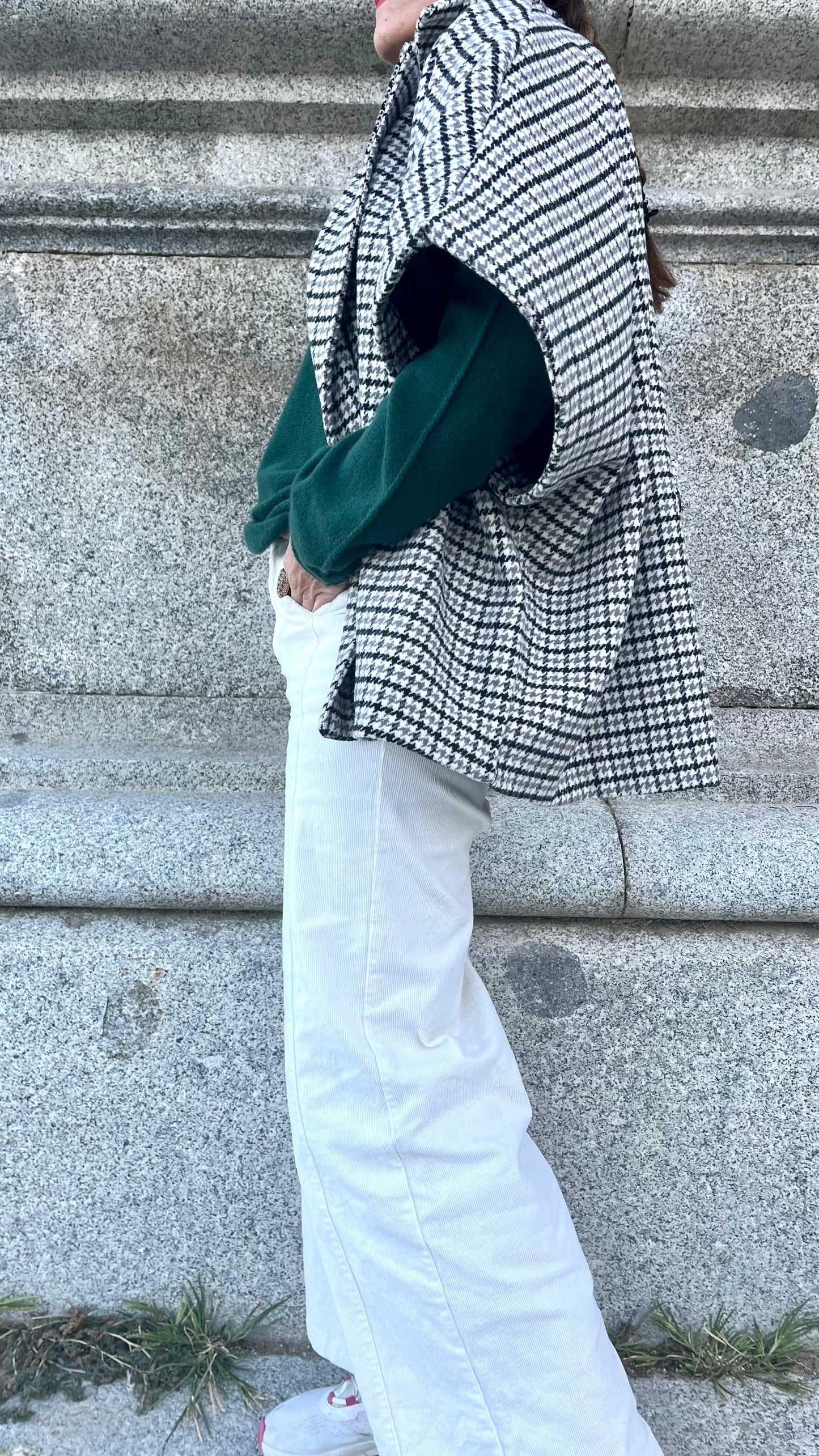 Chaqueta Lana Oversize