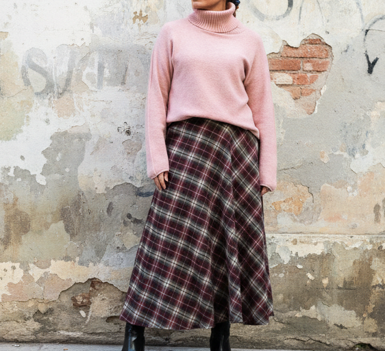 Jersey de punto Rosa empolvado