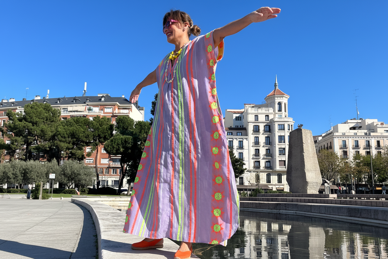 Vestido Túnica Flúor