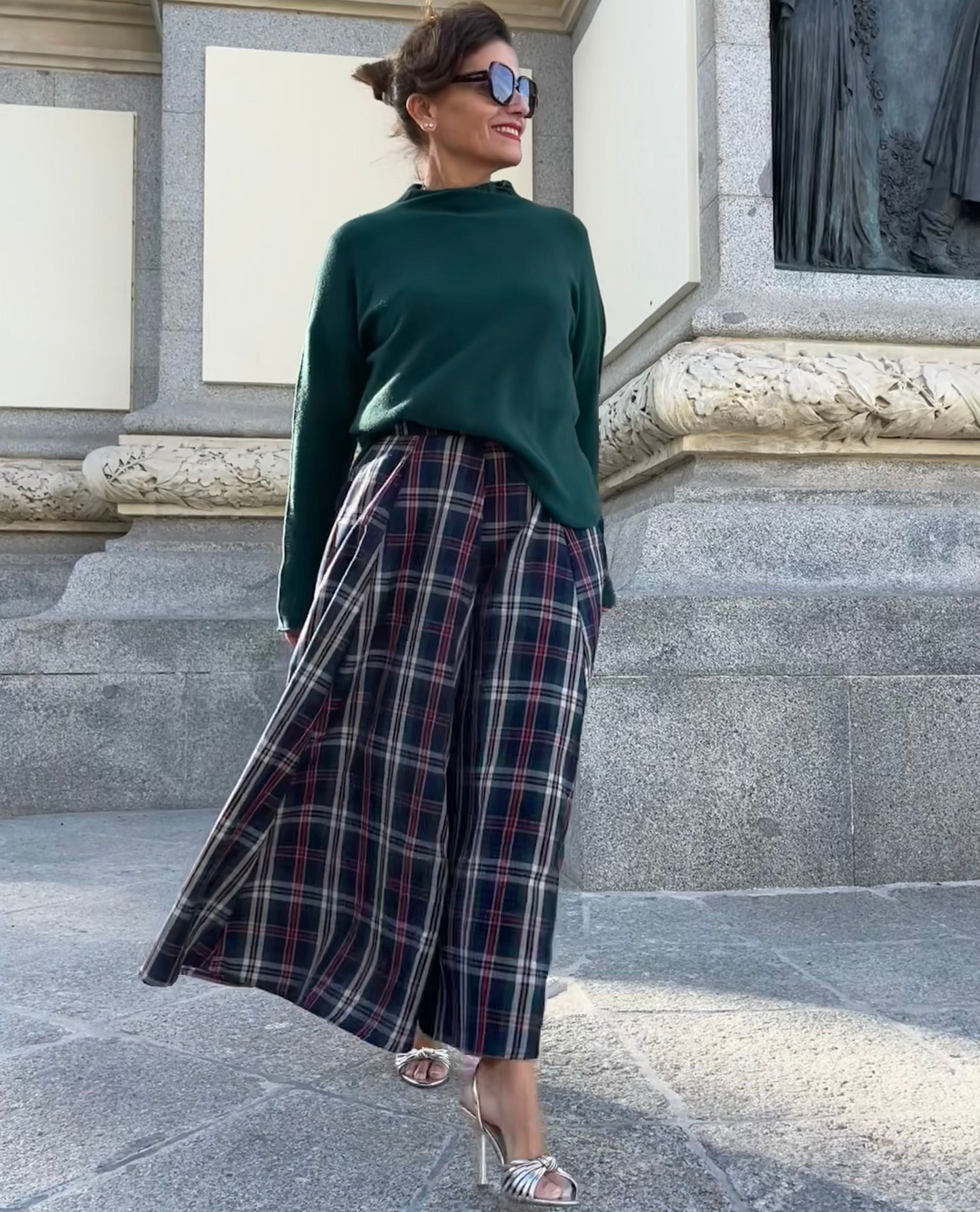 Jersey punto verde botella / Verde oliva / Azul marino / Marrón chocolate / Burdeos