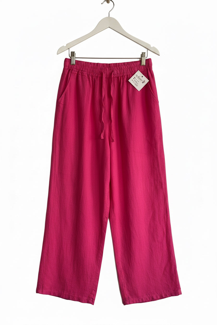 LINO-Pantalón fucsia