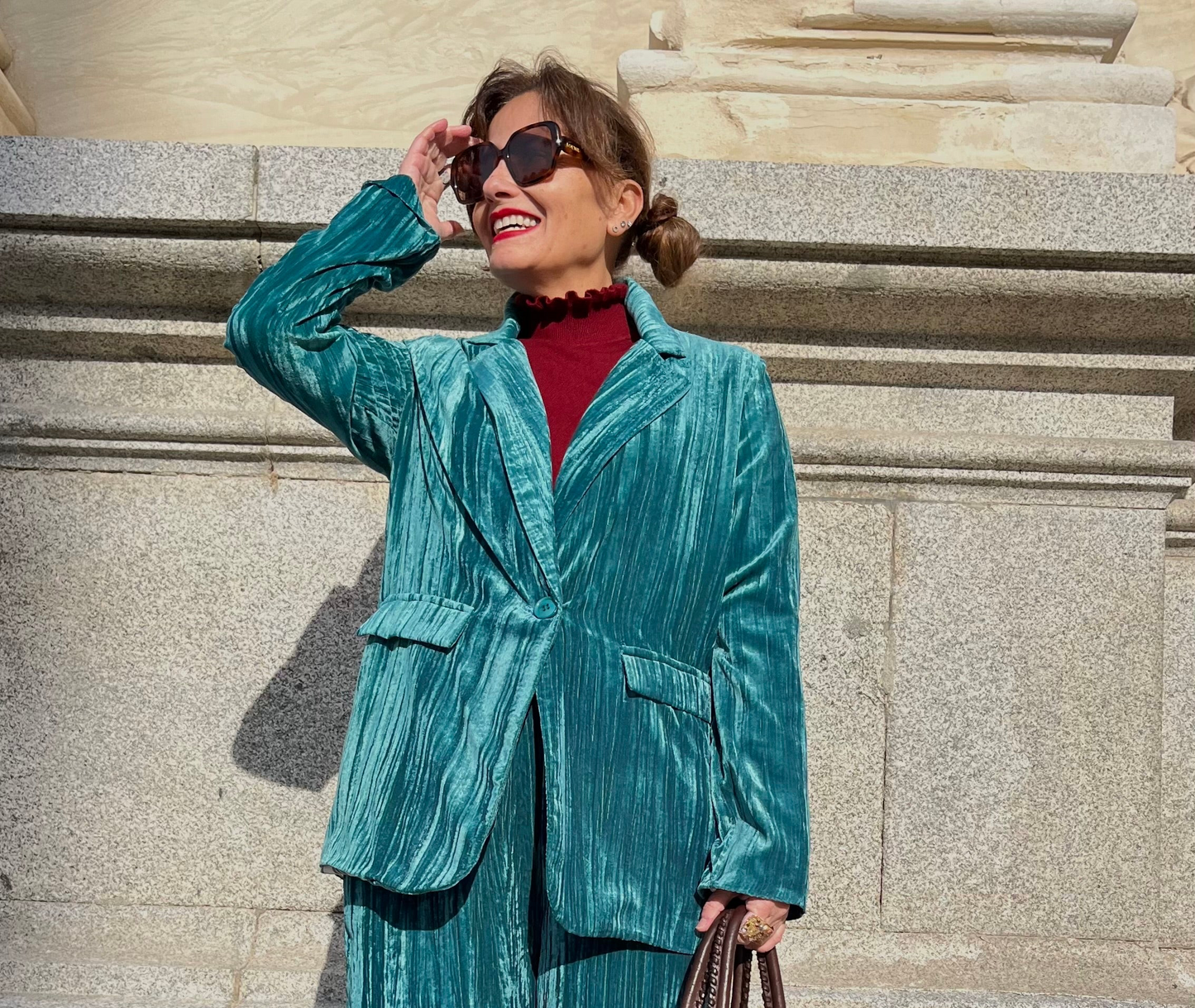 Americana de terciopelo