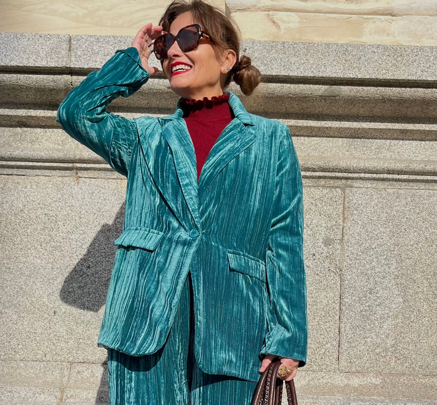 Americana de terciopelo