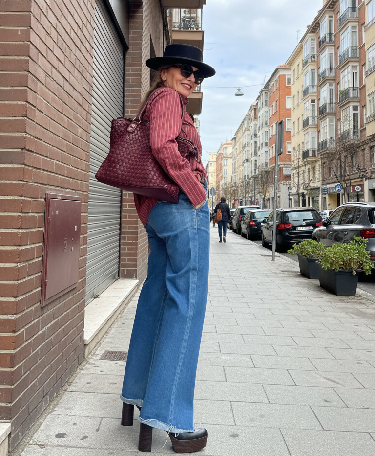 Bolso Todoterreno Burdeos