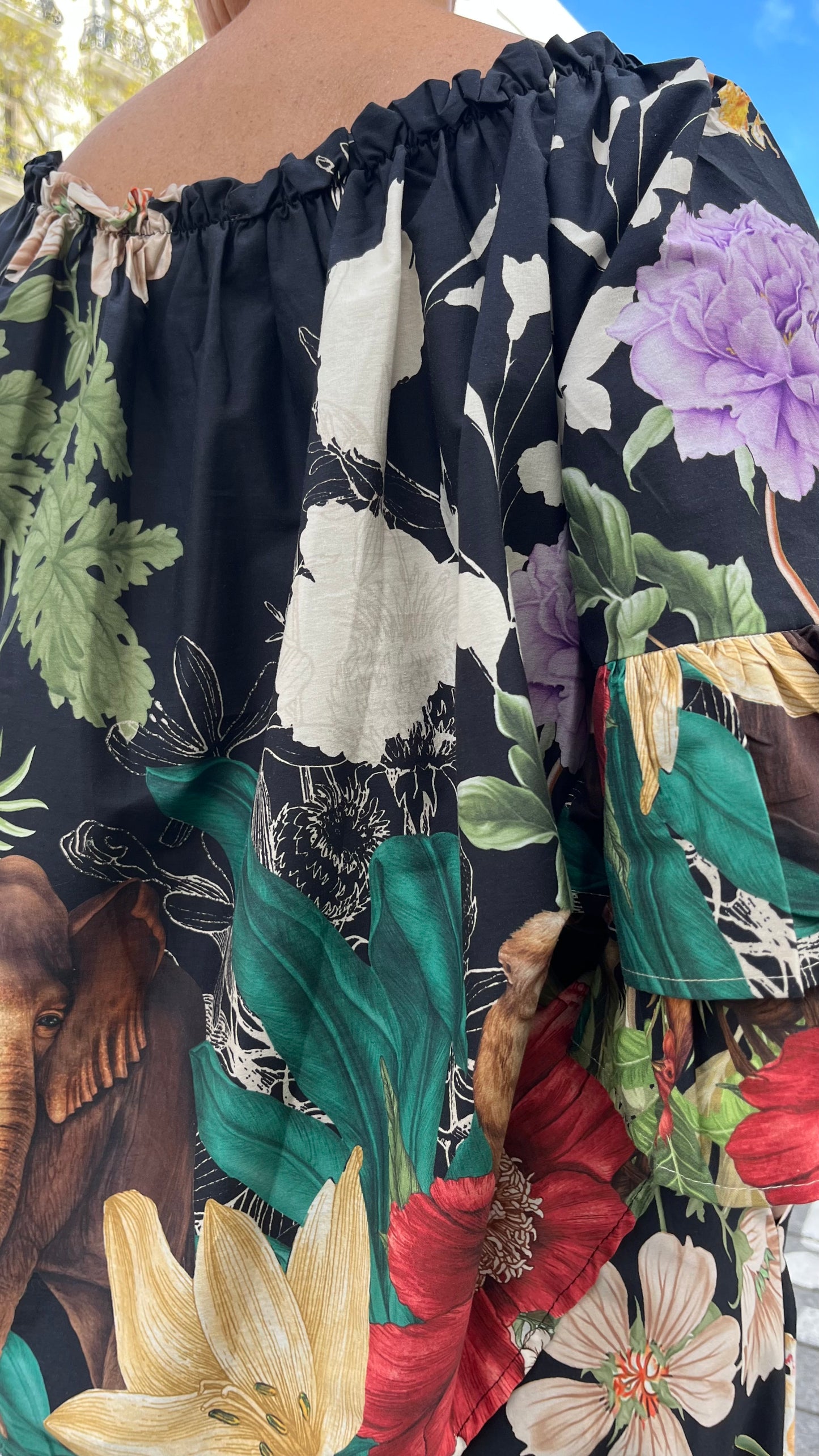 Conjunto dos piezas mujer estampado