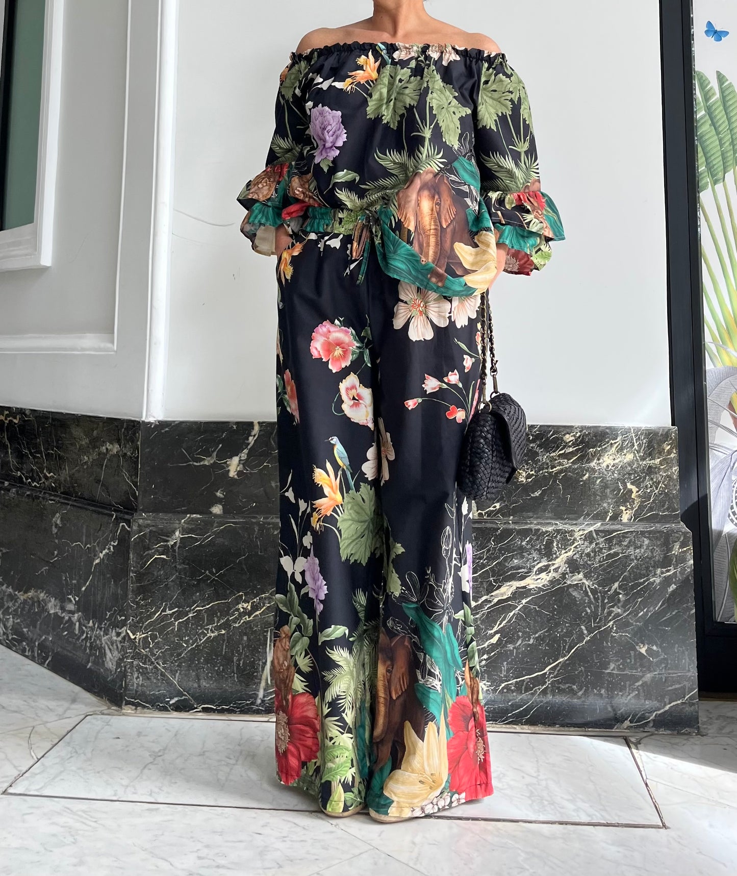 Conjunto dos piezas mujer estampado