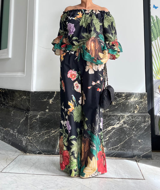Conjunto dos piezas mujer estampado