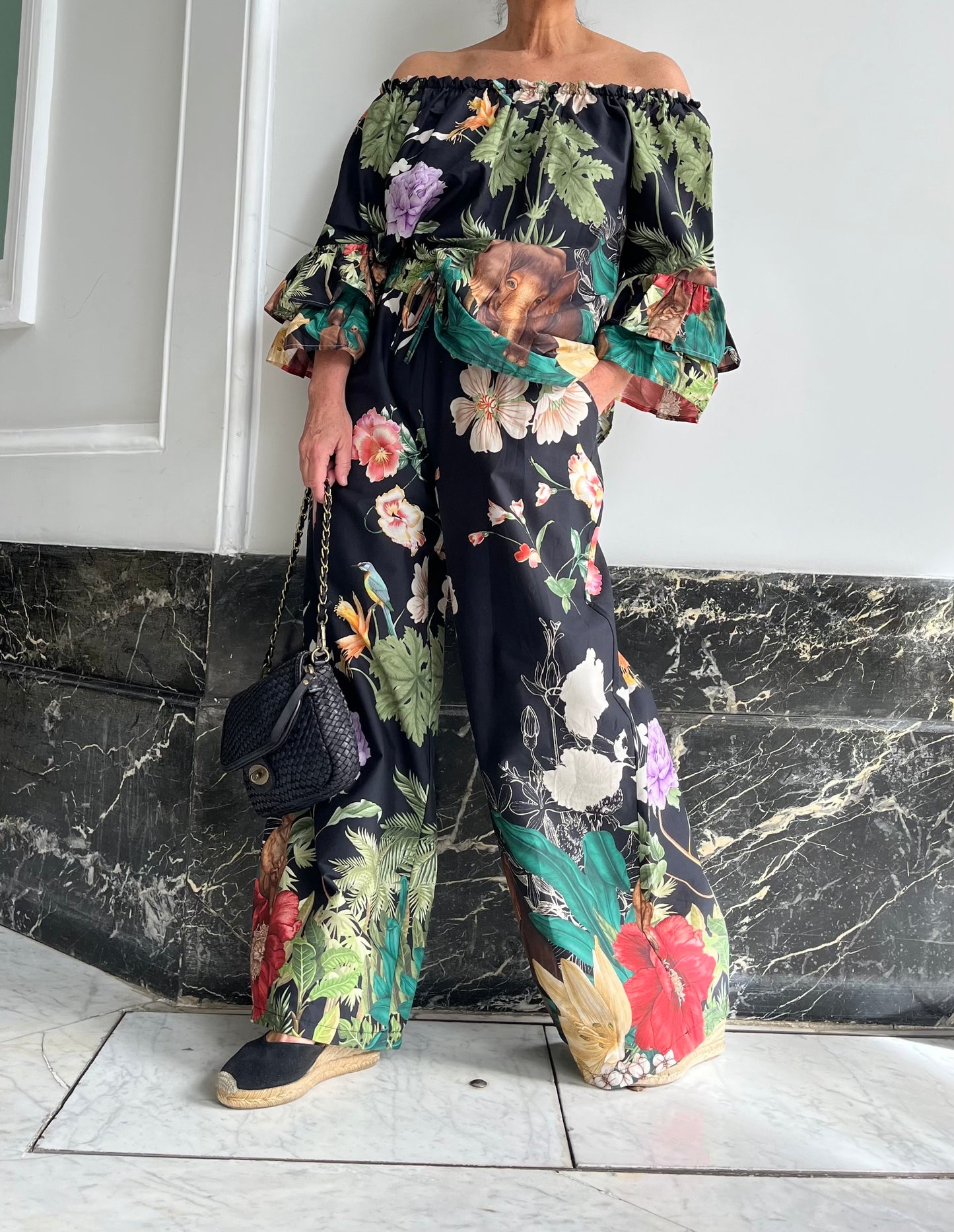 Conjunto dos piezas mujer estampado
