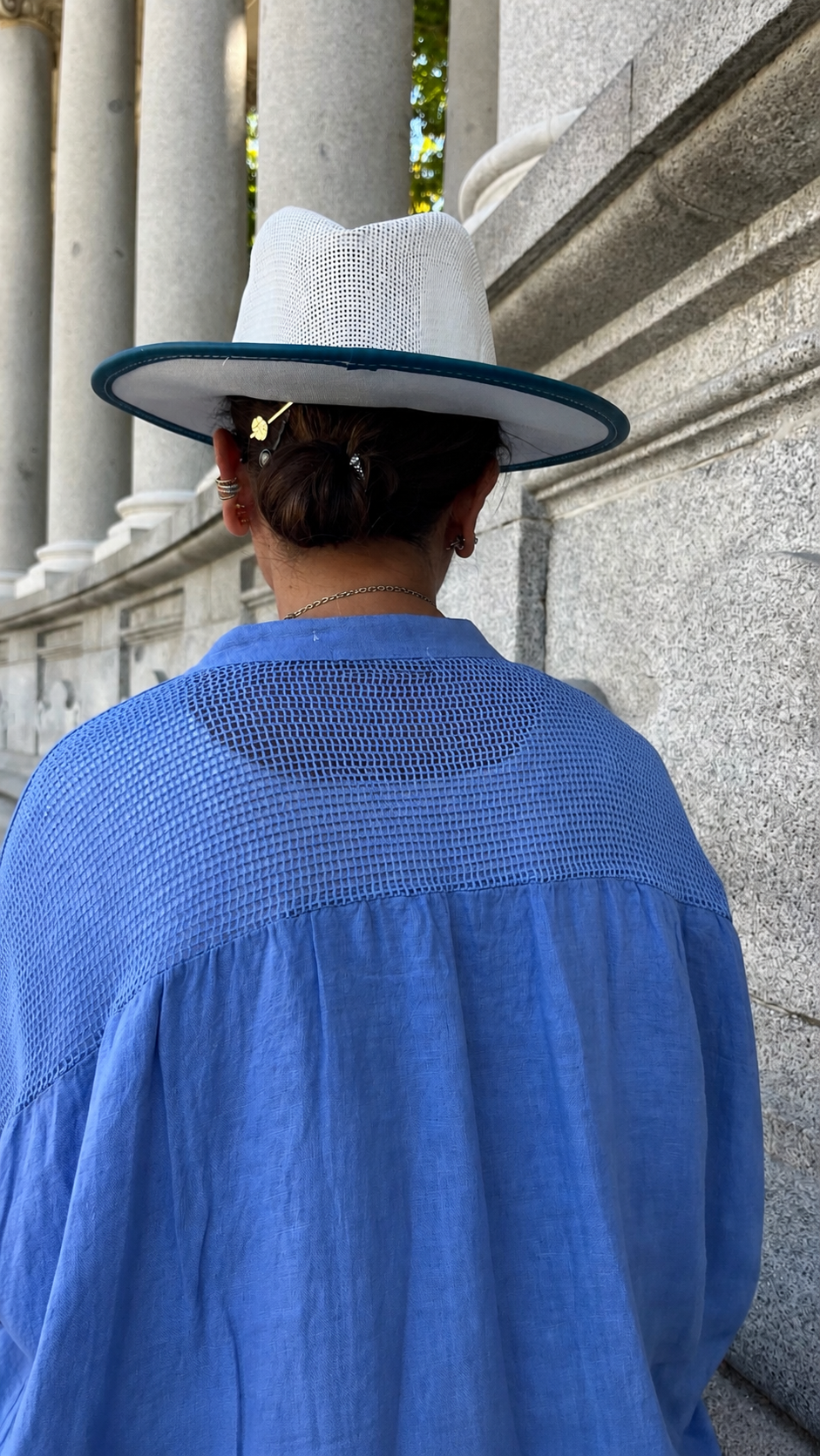 LINO- Chaqueta-Vestido Blue