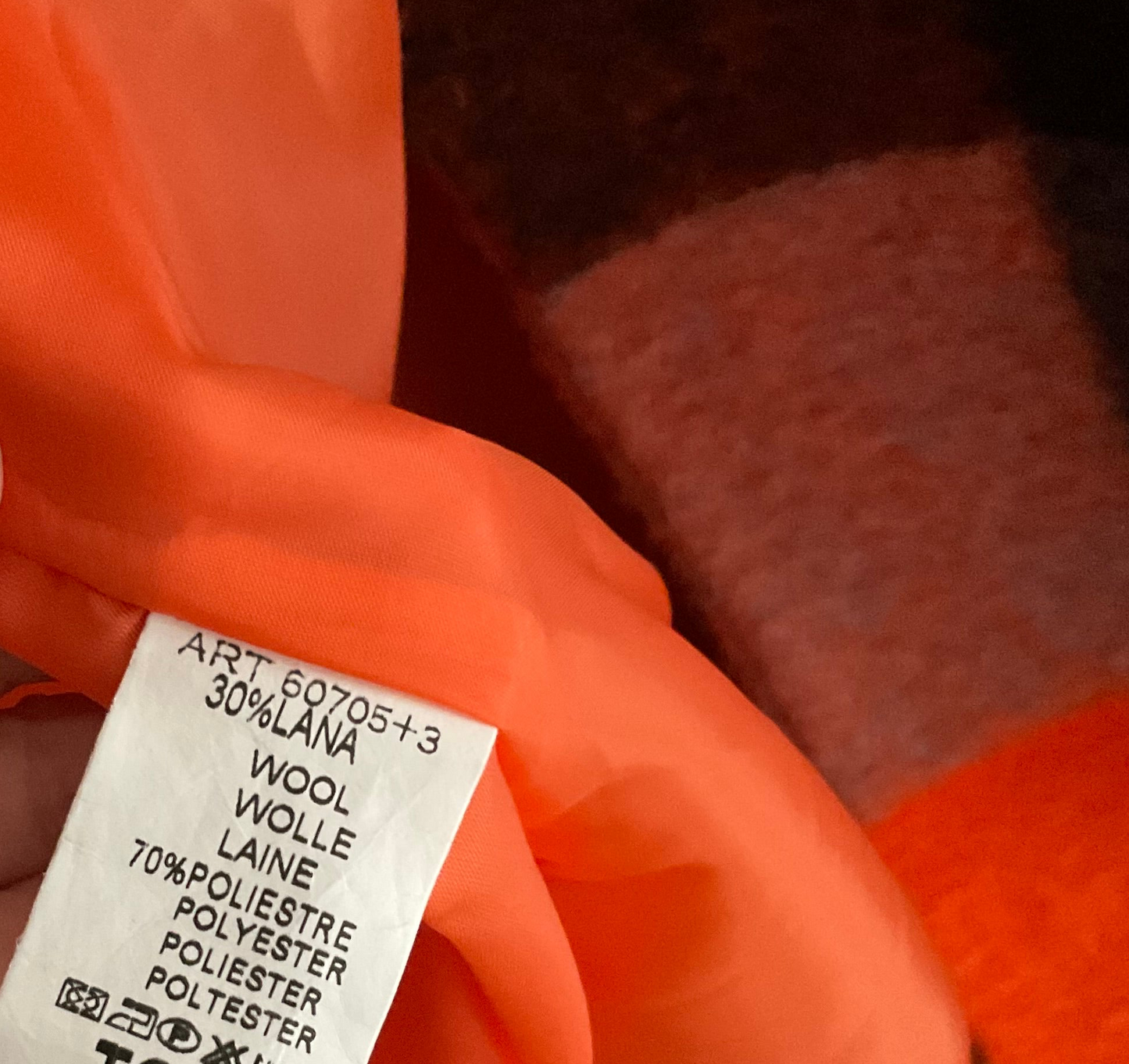 Abrigo cuadros Timanfaya