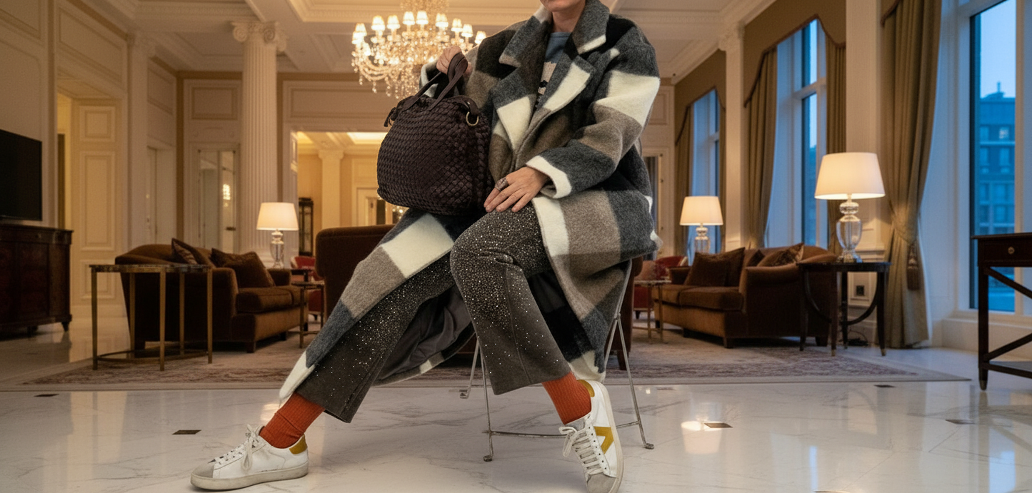 Abrigo lana Oversize