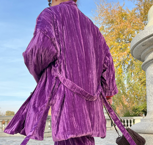 Chaqueta Kimono Velvet