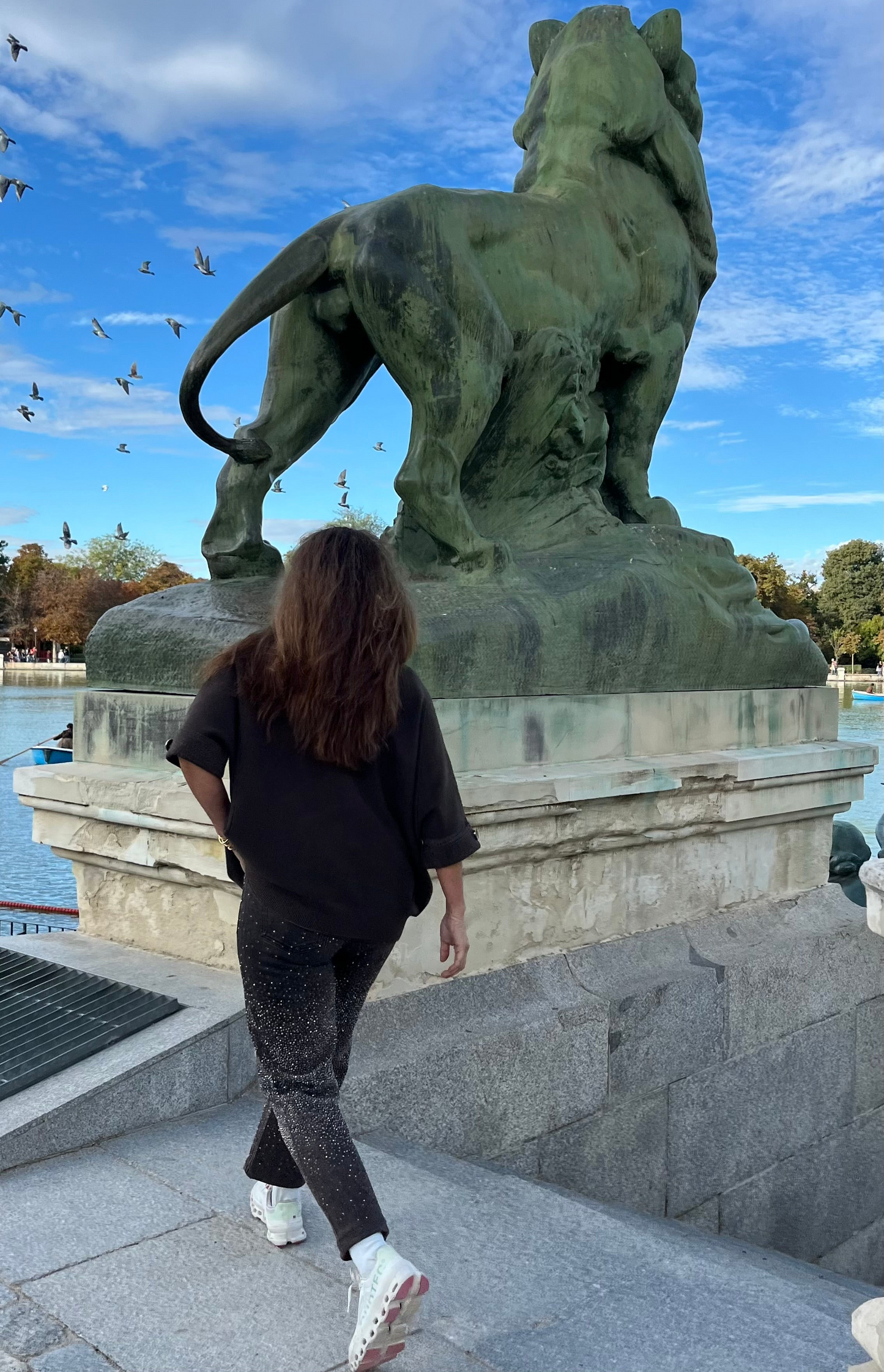 Pantalón brilli marrón