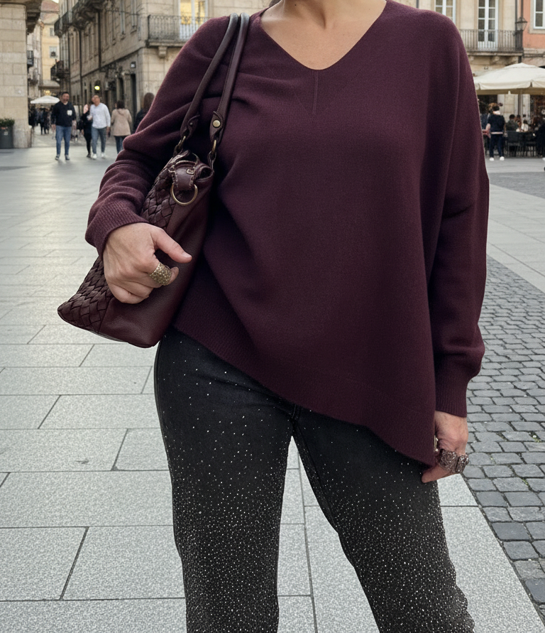 Bolso Todoterreno Burdeos