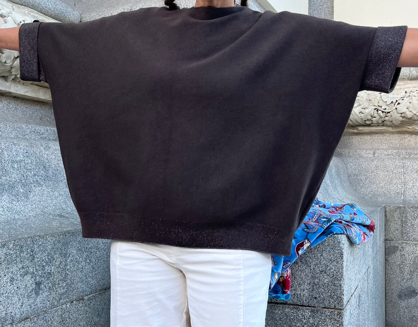 Jersey oversize Marron / Marsella / Crudo / Blanco / Gris / Teja