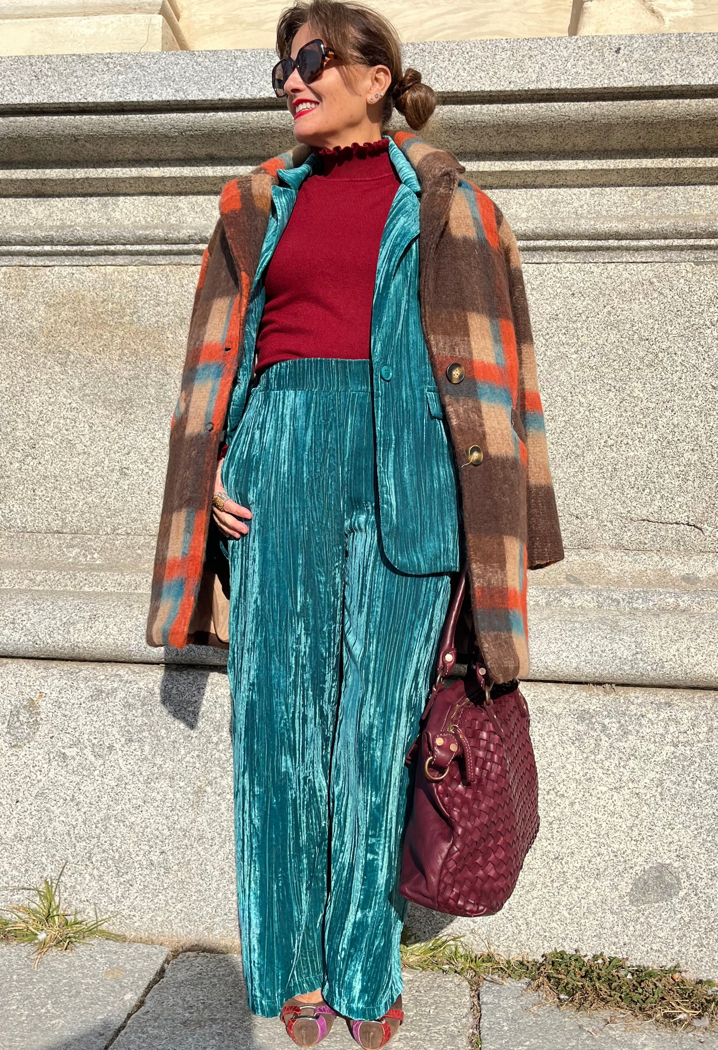 Americana de terciopelo