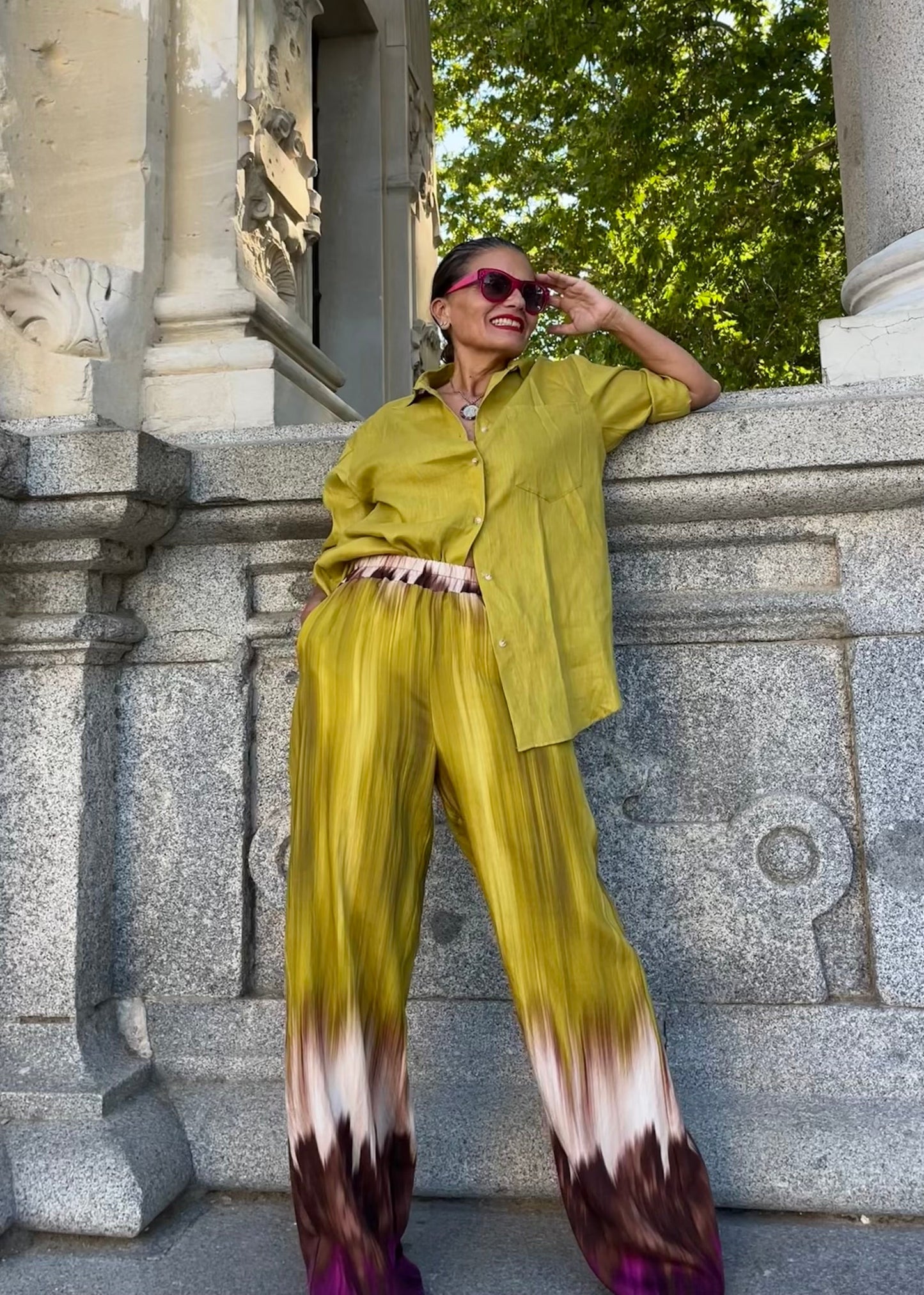 Pantalón fluido degradado Lima