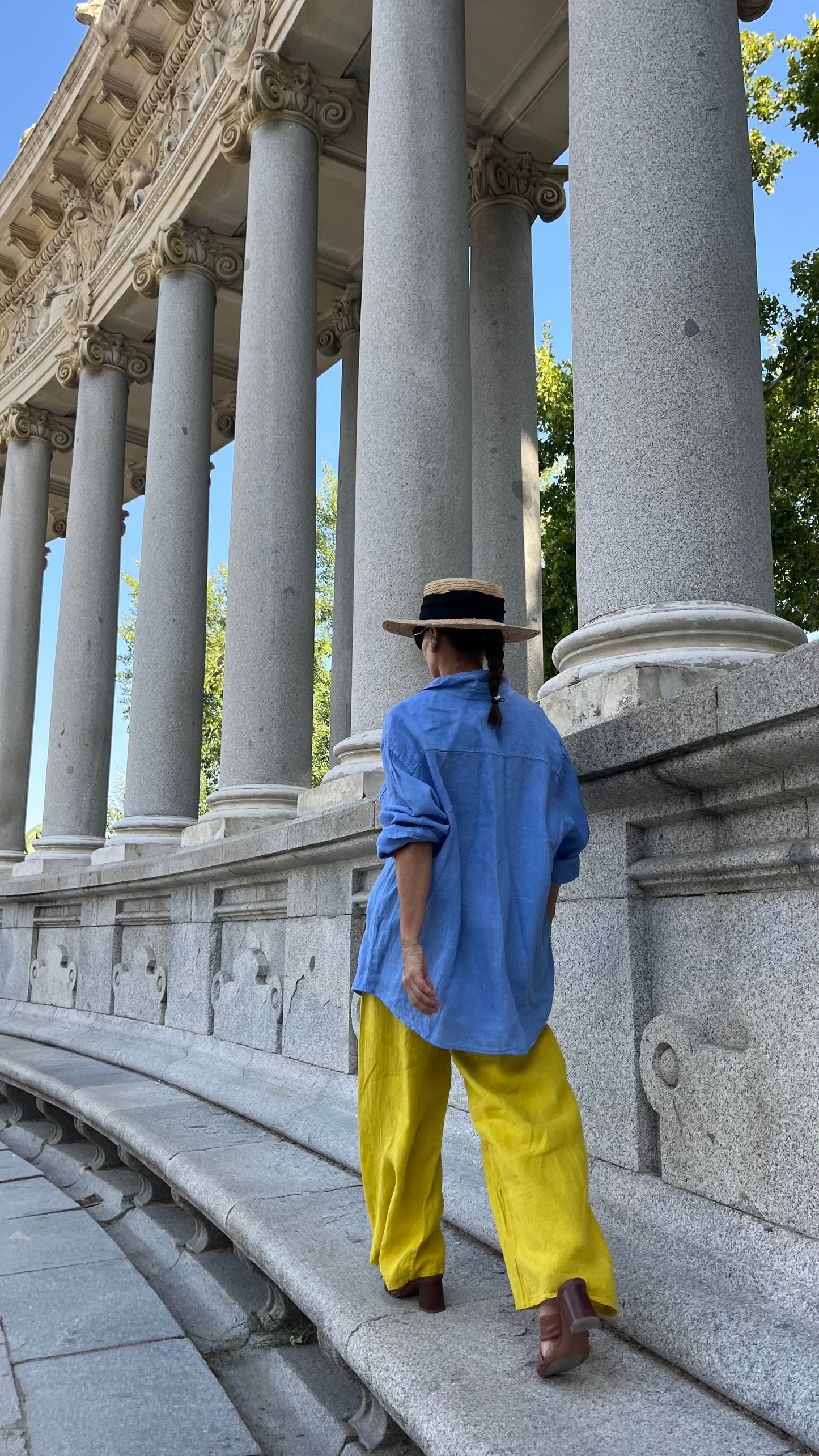 Lino- Camisa oversize unisex