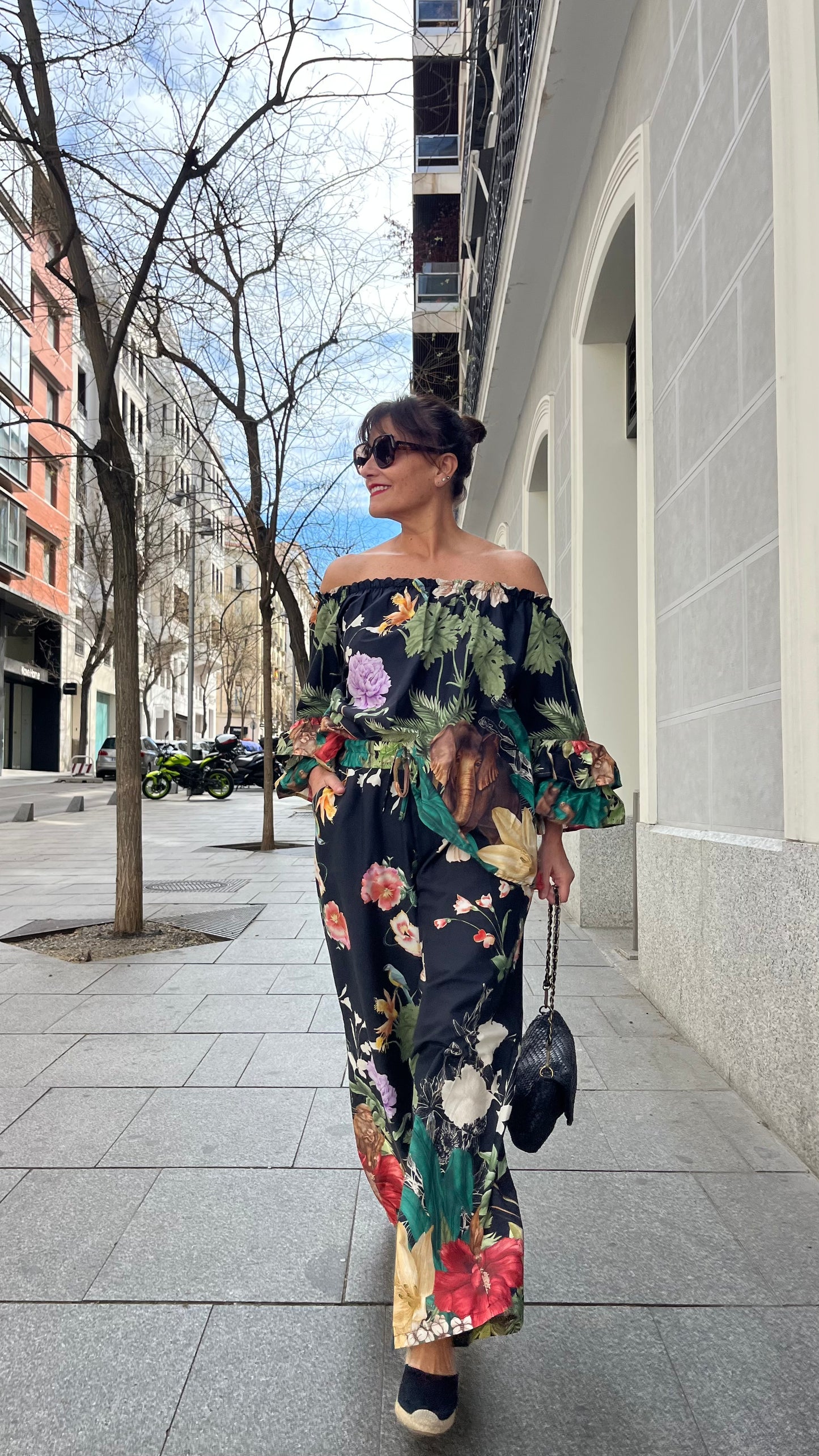 Conjunto dos piezas mujer estampado