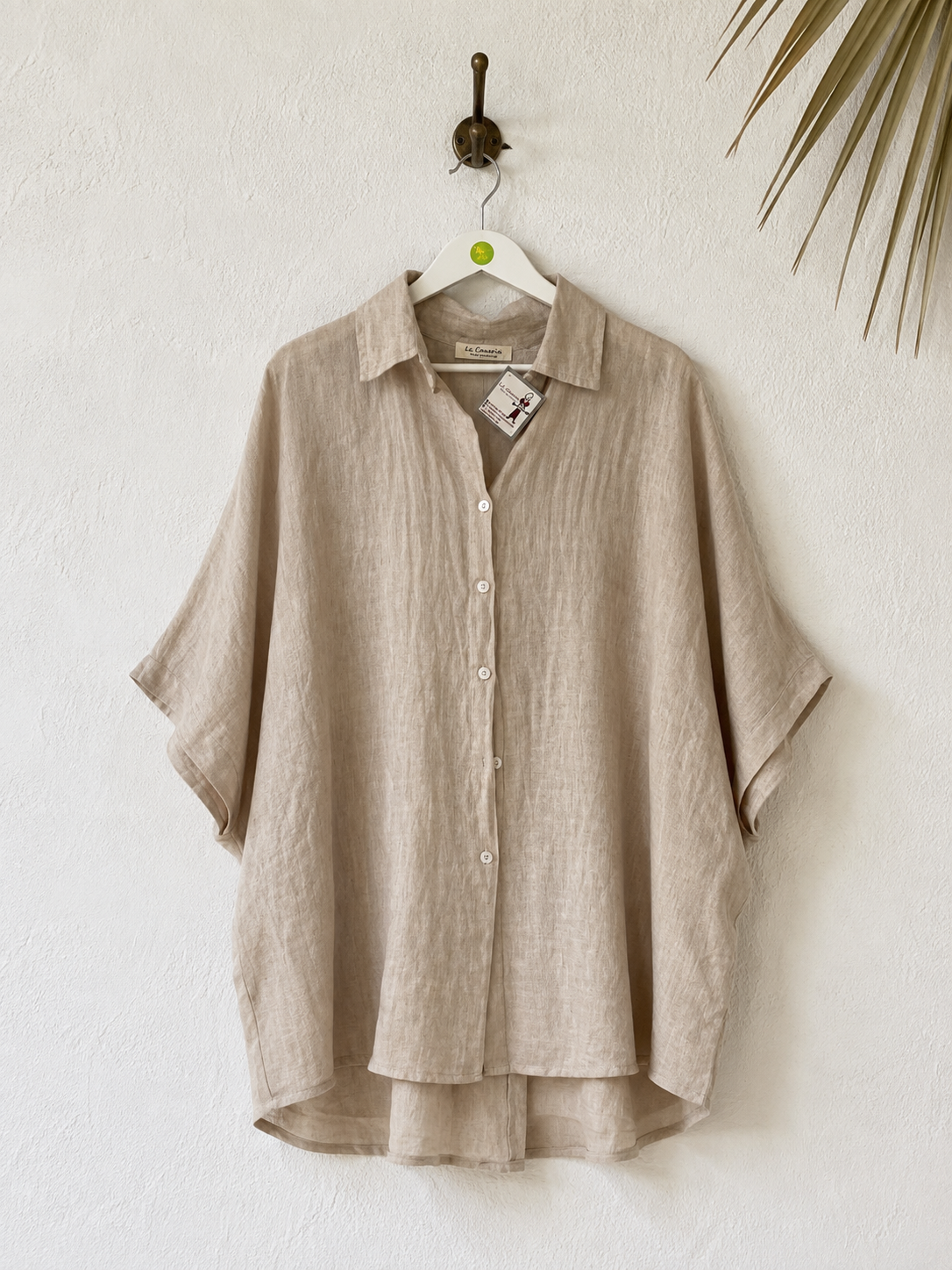 Camisa de lino oversize – imagen 6